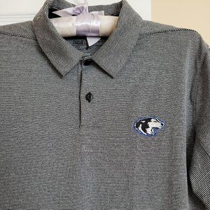 Nike Golf Men's Dri Fit Black Timber Wolf Shirt S